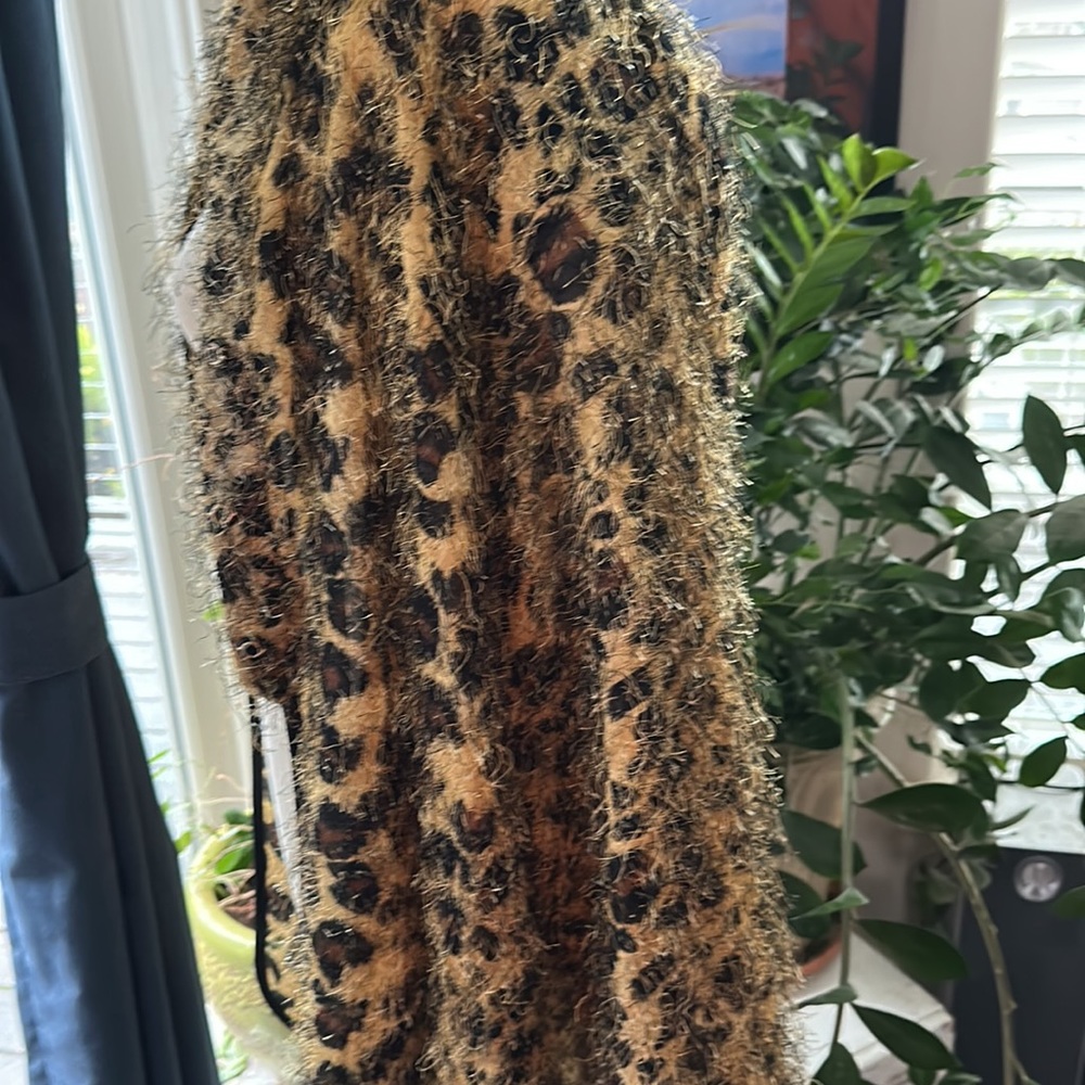 Leopard Print Lightweight Jacket Euc - image 5